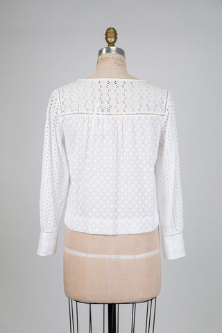 White broderie anglaise blouse (6)