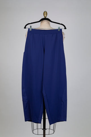Midnight blue balloon pants (S)