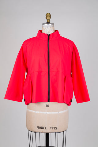 Veste sport-chic rose pop (S)