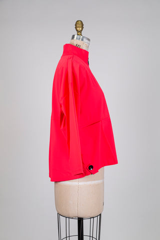 Veste sport-chic rose pop (S)
