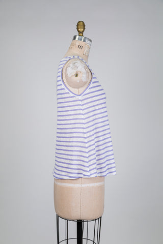 White and lavender striped linen tank top (6)