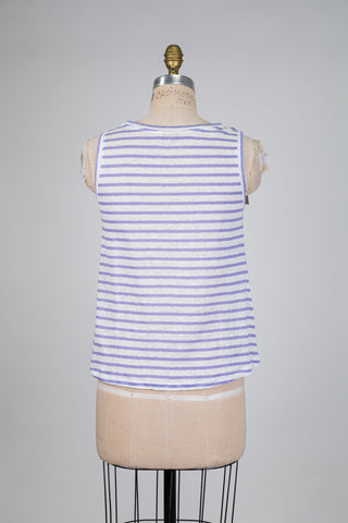 White and lavender striped linen tank top (6)