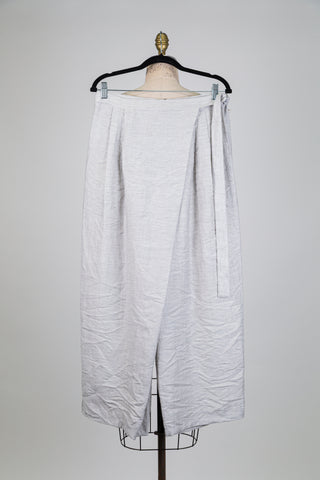 Grey wrap trousers (S)