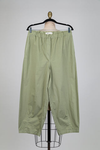 Sage green balloon trousers (M)