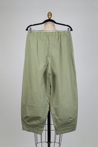 Sage green balloon trousers (M)