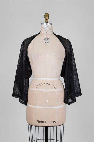 Bolécharpe filet noir (SUR COMMANDE)