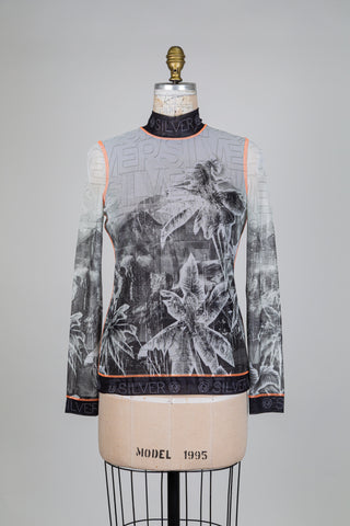 Chandail sport palmiers et mérou orange (6)