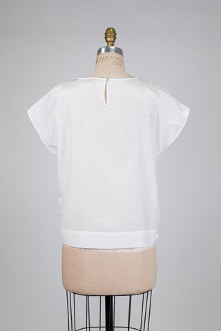 White top with delicate transparent beads (6)