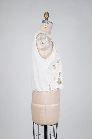 Embroidered ivory tank top (10)