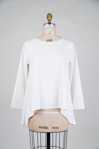 White Trapeze Sweater (S)