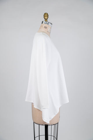 White Trapeze Sweater (S)