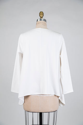 White Trapeze Sweater (S)
