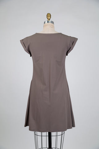 Robe sport chic taupe  (S)