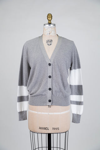 Cardigan gris style campus (TU)