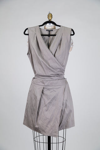 Combishort cache-coeur gris (M)