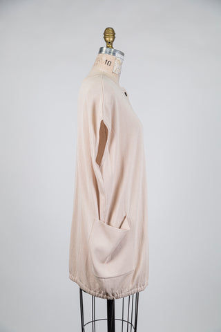 Cardigan sans manche beige oversized (TU)