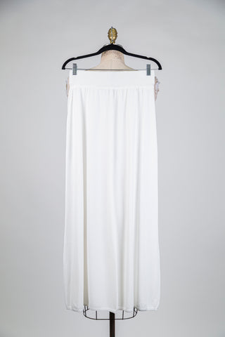 Wide leg white pants (S)