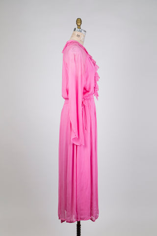 Intense pink romantic dress (6)