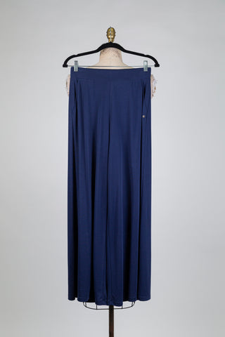 Navy Fluid Trousers (S)