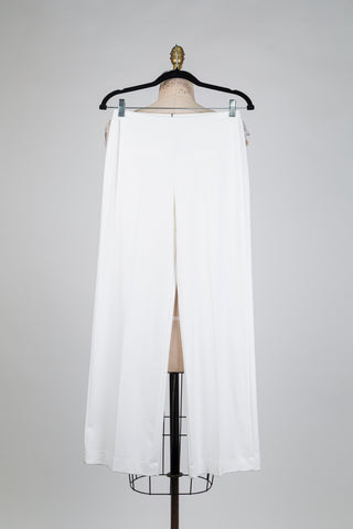 Pantalon confort blanc perle (S)