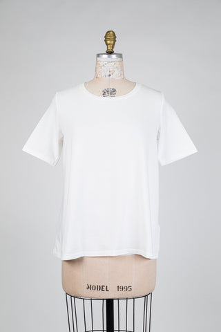 T-shirt trapèze blanc (M)