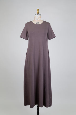 Taupe sweater dress (S)