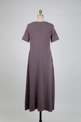 Taupe sweater dress (S)