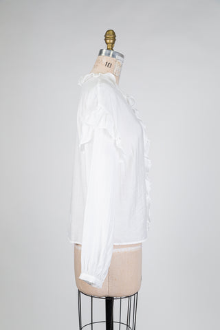 White blouse with soft ruffles (6)