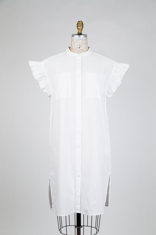 Robe chemisier blanche (6)