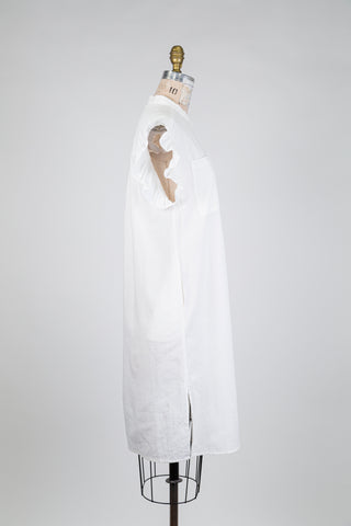 Robe chemisier blanche (6)