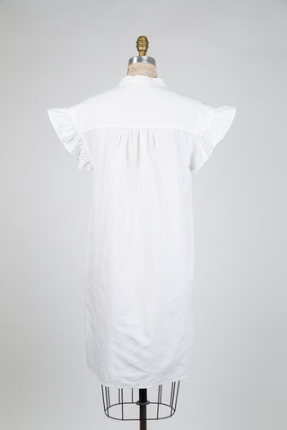 Robe chemisier blanche (6)