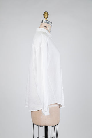 White linen blouse (S)