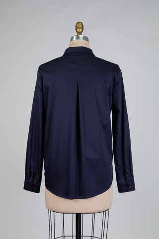Classic navy blouse (6)