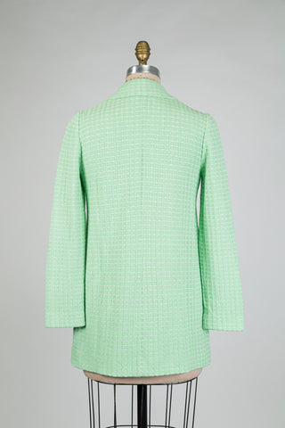 Mint green terry blazer (8+10)
