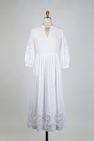 White broderie anglaise dress (6)