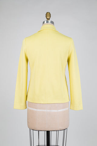 Blazer jaune moelleux (4+6)