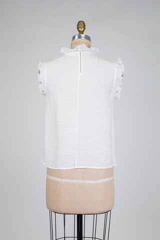 White blouse with delicate ruffles (6)