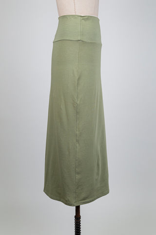 Sage Green Comfort Skirt (S)