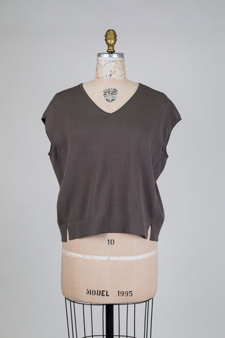 Débardeur gris taupe (6)