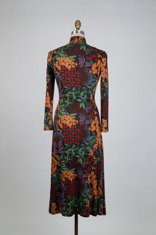 Robe muse de l'automne aux boutons héritage (S)
