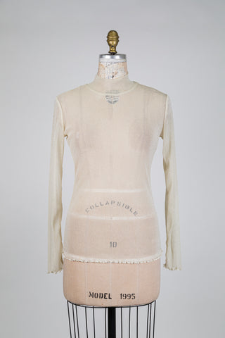 Ivory sweater in shimmering tulle (6)