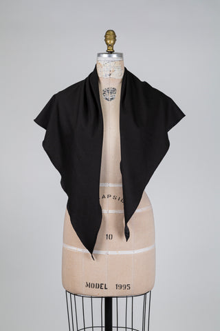 Châle léopard nocturne réversible