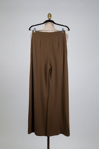 Pantalon kaki tout confort (S)