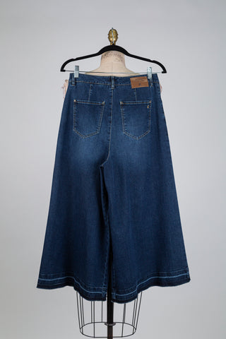 Jupe culotte en denim (6)