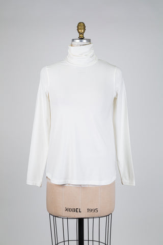 Chandail col roulé blanc neige (XS-L-XL-XXL)