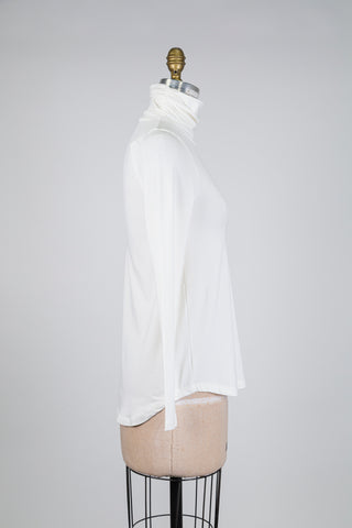 Snow white turtleneck sweater (XS-L-XL-XXL)