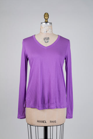 Light purple milk fibre sweater (6)