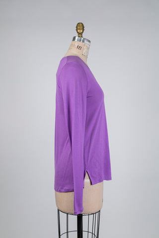 Light purple milk fibre sweater (6)