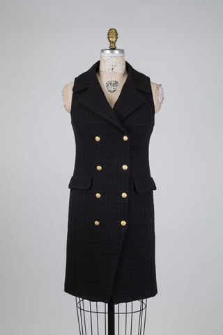 Black tweed blazer dress (6)