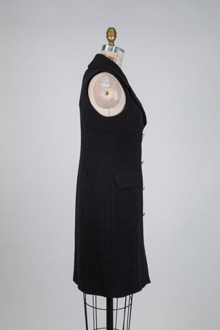 Black tweed blazer dress (6)